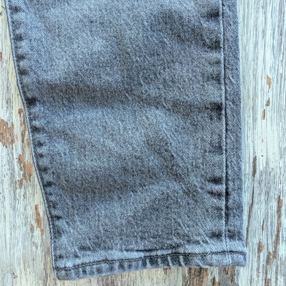 Levi's Wedgie Fit Ankle Grey Women's 30 - Picture 4 of 10